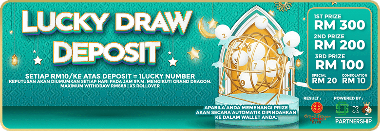 Lucky draw deposit